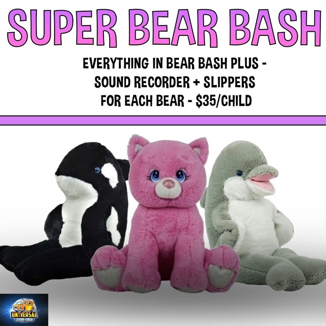 Party Packages Universal Mobile Bears